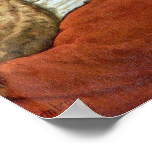 Rembrandt van Rijn - Jacob Blessing the Sons Poster (Hoek)