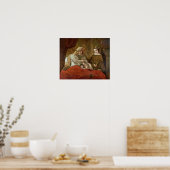 Rembrandt van Rijn - Jacob Blessing the Sons Poster (Keuken)