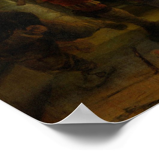 REMBRANDT VAN RIJN- The Nightwatch 1642 Poster (Hoek)