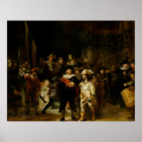 REMBRANDT VAN RIJN- The Nightwatch 1642