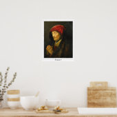 Rembrandt van Rijn Zedign Art Poster #10 (Keuken)
