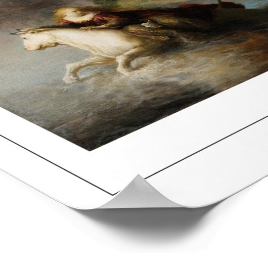 Rembrandt van Rijn Zedign Art Poster #11 (Hoek)