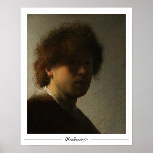 Rembrandt van Rijn Zedign Art Poster #18 (Voorkant)