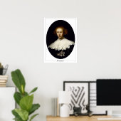 Rembrandt van Rijn Zedign Art Poster #252 (Thuiskantoor)