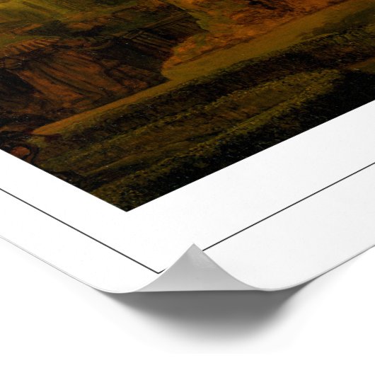 Rembrandt van Rijn Zedign Art Poster #32 (Hoek)