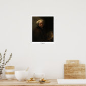 Rembrandt van Rijn Zedign Art Poster #373 (Keuken)