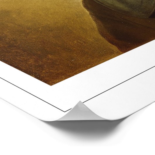 Rembrandt van Rijn Zedign Art Poster #5 (Hoek)