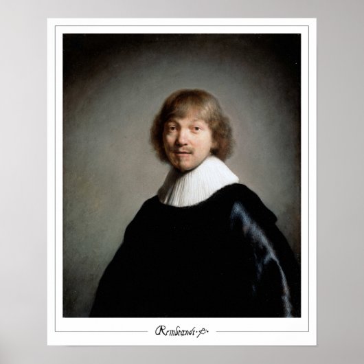 Rembrandt van Rijn Zedign Art Poster #513 (Voorkant)