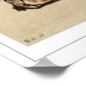 Rembrandt van Rijn Zedign Art Poster #533 (Hoek)