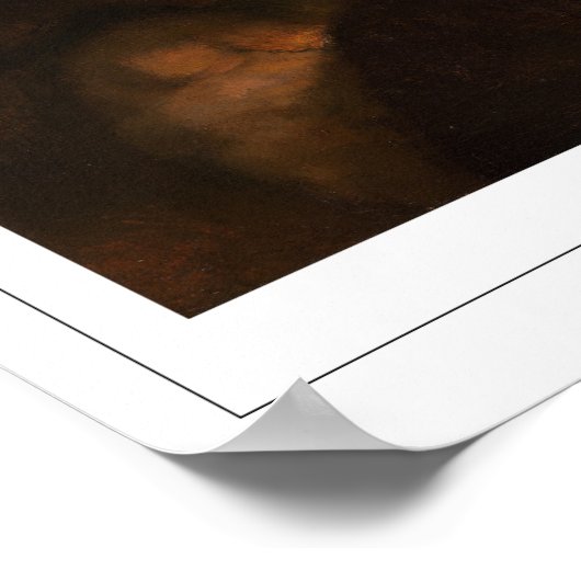 Rembrandt van Rijn Zedign Art Poster #543 (Hoek)