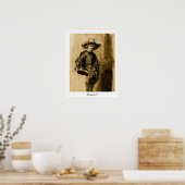 Rembrandt van Rijn Zedign Art Poster #638 (Keuken)