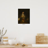 Rembrandt van Rijn Zedign Art Poster #71 (Keuken)