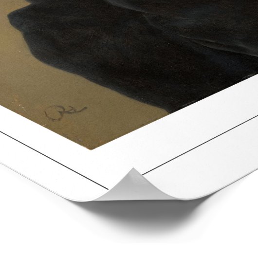 Rembrandt van Rijn Zedign Art Poster #713 (Hoek)