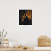 Rembrandt van Rijn Zedign Kunstposter #26 Poster (Keuken)