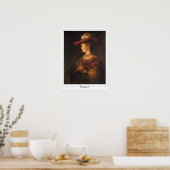 Rembrandt van Rijn Zedign Kunstposter #27 Poster (Keuken)