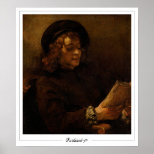 Rembrandt van Rijn Zedign Kunstposter #2 Poster