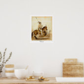 Rembrandt van Rijn Zedign Kunstposter #651 Poster (Keuken)