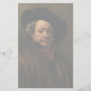 Rembrandt van Rijn's Self Portrait Fine Art Briefpapier