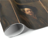 Rembrandt van Rijn's Self Portrait Fine Art Cadeaupapier (Rol Hoek)