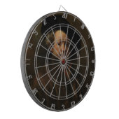 Rembrandt van Rijn's Self Portrait Fine Art Dartbord (Voorkant Links)