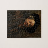 Rembrandt van Rijn's Self Portrait Fine Art Legpuzzel (Horizontaal)