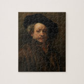 Rembrandt van Rijn's Self Portrait Fine Art Legpuzzel (Verticaal)