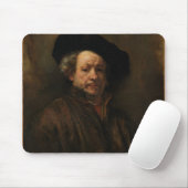 Rembrandt van Rijn's Self Portrait Fine Art Muismat (Met muis)