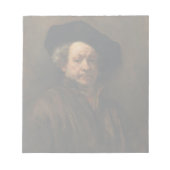 Rembrandt van Rijn's Self Portrait Fine Art Notitieblok (Voorkant)