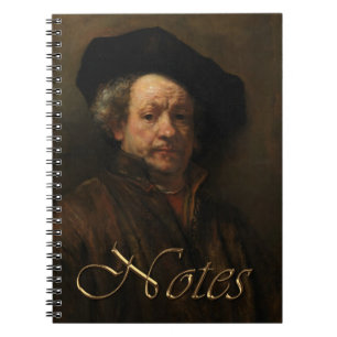 Rembrandt van Rijn's Self Portrait Fine Art Notitieboek
