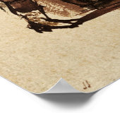 Rembrandt - vier muzikanten met windinstrumenten poster (Hoek)