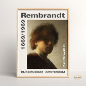 Rembrandt Zelfportret 1628 Schilderkunst Print VI