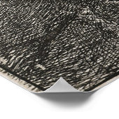 Rembrandt - zelfportret met verhoogde Saber 1634 Poster (Hoek)