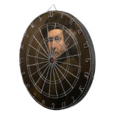 Rembrandt Zelfportret: Nederlandse Gouden Eeuw sch Dartbord (Voorkant Rechts)