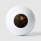 Rembrandt Zelfportret: Nederlandse Gouden Eeuw sch Golfballen (Voorkant)