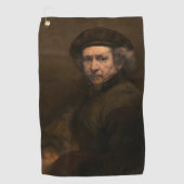 Rembrandt Zelfportret: Nederlandse Gouden Eeuw sch Golfhanddoek (Voorkant)