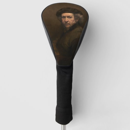 Rembrandt Zelfportret: Nederlandse Gouden Eeuw sch Golfheadcover (Voorkant)