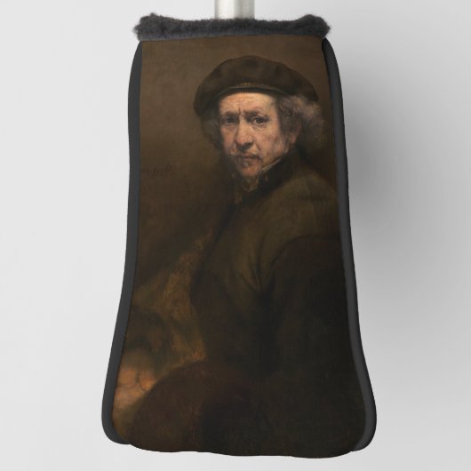 Rembrandt Zelfportret: Nederlandse Gouden Eeuw sch Golfheadcover (Draai 90)