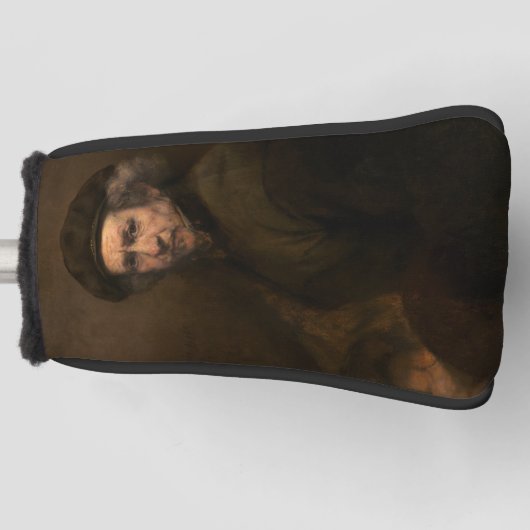 Rembrandt Zelfportret: Nederlandse Gouden Eeuw sch Golfheadcover (Voorkant)