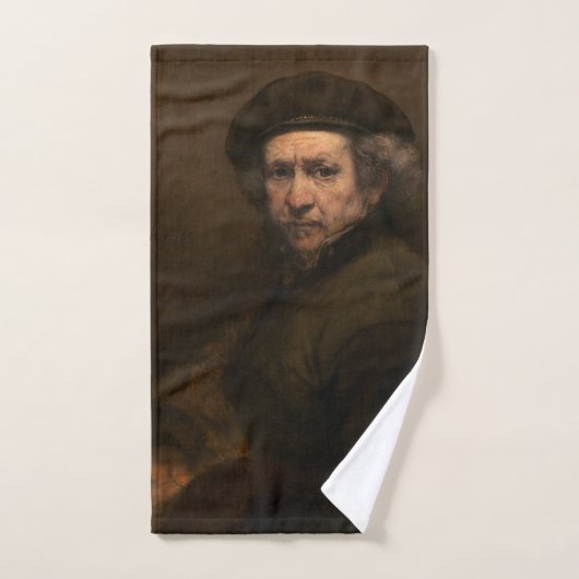 Rembrandt Zelfportret: Nederlandse Gouden Eeuw sch Handdoek (Handdoek)