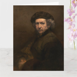 Rembrandt Zelfportret: Nederlandse Gouden Eeuw sch Kaart