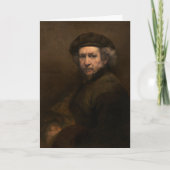 Rembrandt Zelfportret: Nederlandse Gouden Eeuw sch Kaart (Voorkant)