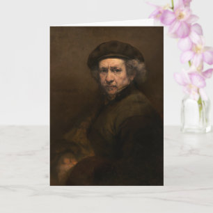 Rembrandt Zelfportret: Nederlandse Gouden Eeuw sch Kaart