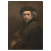 Rembrandt Zelfportret: Nederlandse Gouden Eeuw sch Klembord (Achterkant)