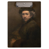 Rembrandt Zelfportret: Nederlandse Gouden Eeuw sch Klembord (Voorkant)