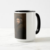 Rembrandt Zelfportret: Nederlandse Gouden Eeuw sch Mok (Voorkant rechts)