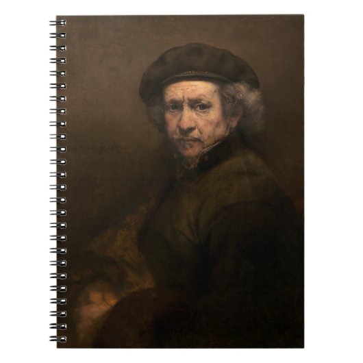 Rembrandt Zelfportret: Nederlandse Gouden Eeuw sch Notitieboek (Voorkant)