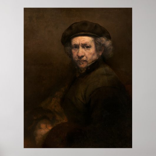 Rembrandt Zelfportret: Nederlandse Gouden Eeuw sch Poster (Voorkant)