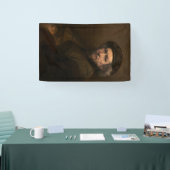 Rembrandt Zelfportret: Nederlandse Gouden Eeuw sch Spandoek (Beurs)