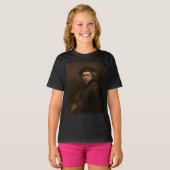 Rembrandt Zelfportret: Nederlandse Gouden Eeuw sch T-shirt (Voorkant volledig)