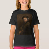 Rembrandt Zelfportret: Nederlandse Gouden Eeuw sch T-shirt (Voorkant)